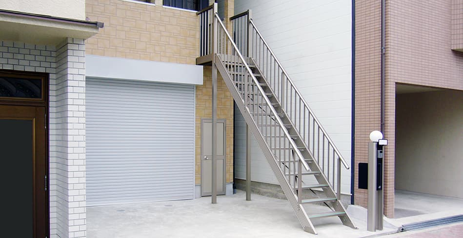 アルミ外部階段Image