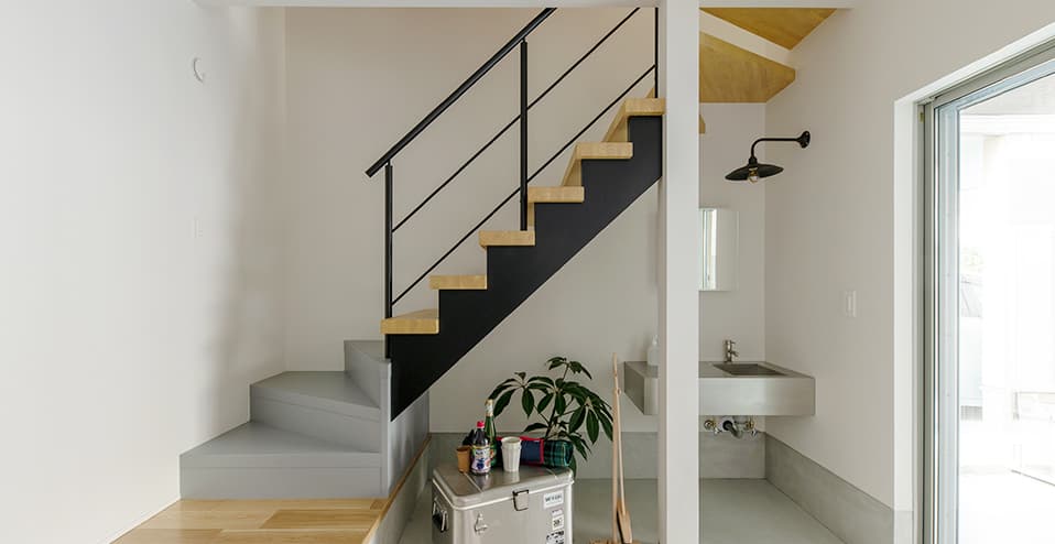 室内手摺　吹抜・階段Image